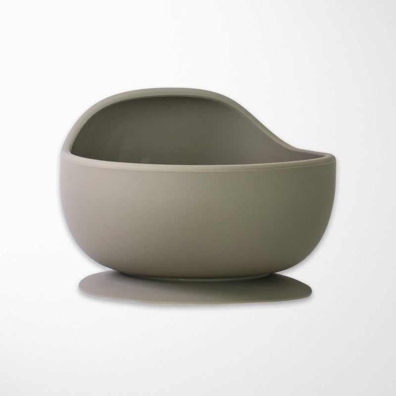 KIANAO Bowls Sage Green Bowl with Suction Cup