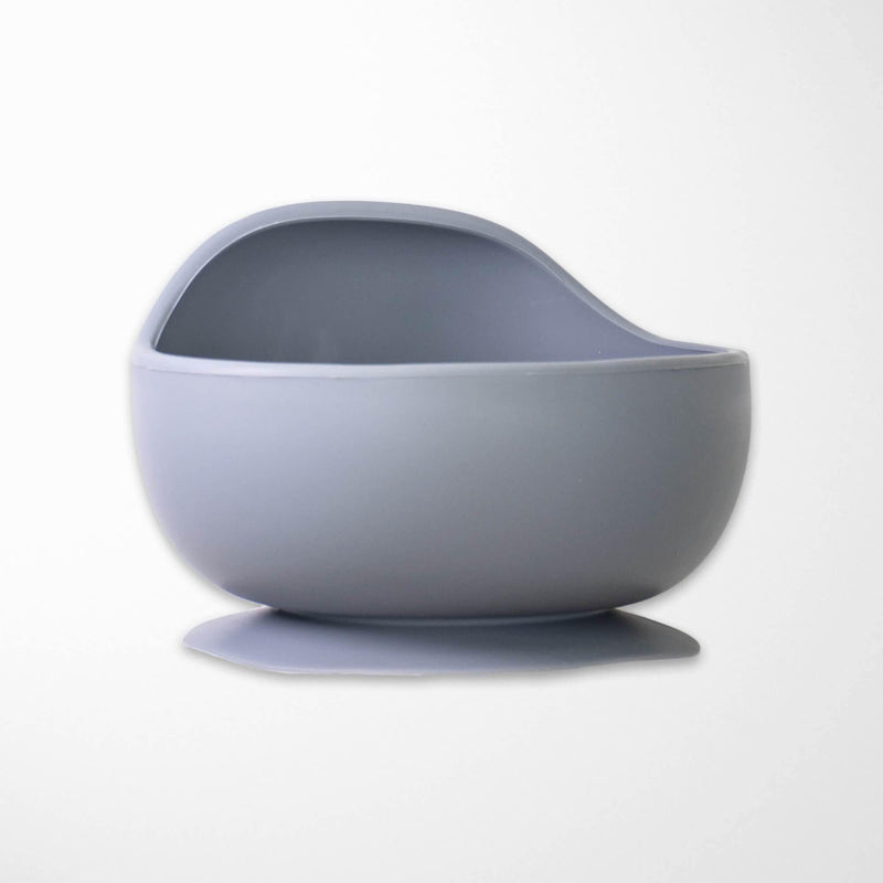 KIANAO Bowls Slate Gray Bowl with Suction Cup