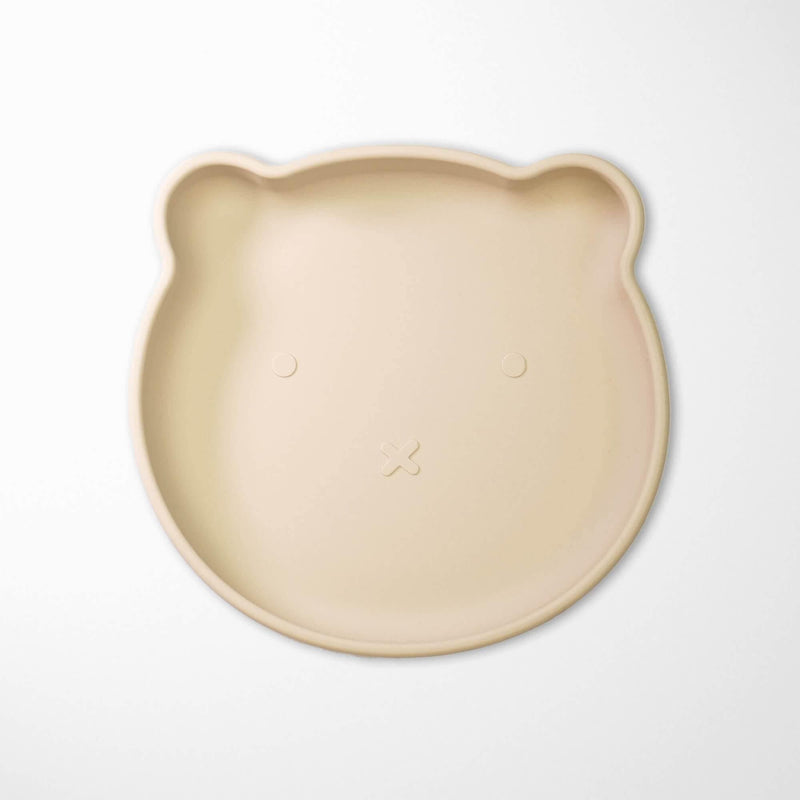 KIANAO Plates Pearl Beige Bear Plates